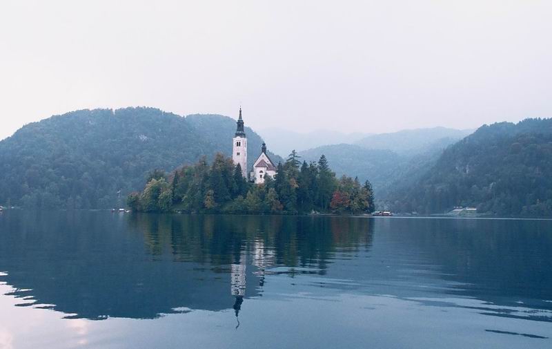 סלובניה - אגם בלד, האי והכנסייה