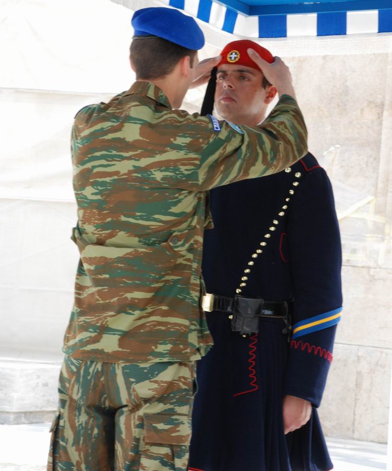 יוון - חיילי משמר הארמון