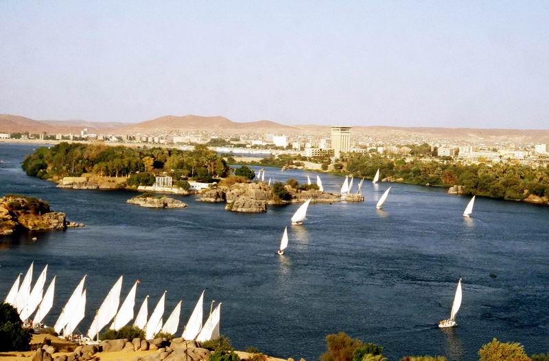 מצרים - הנילוס באזור אסואן