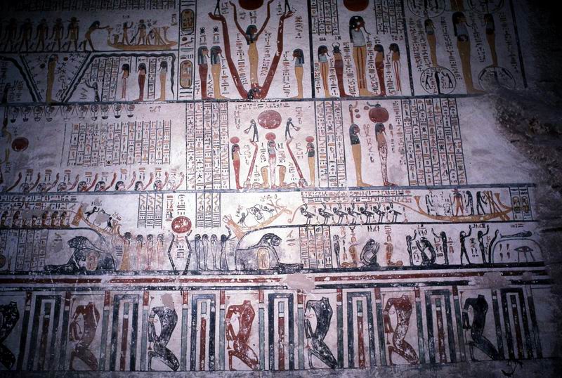 מצרים - קברי המלכים - קבר אמנופיס 