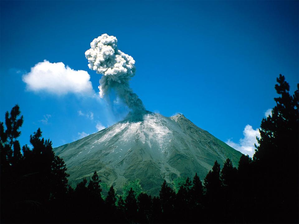 קוסטה ריקה - הר הגעש ארנל