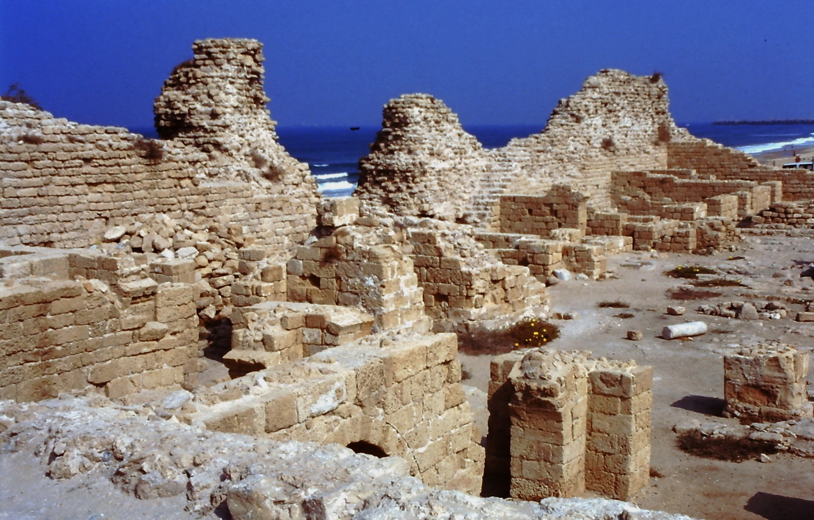 אשדוד ים - שרידי העיר מהתק' הערבית הקדומה