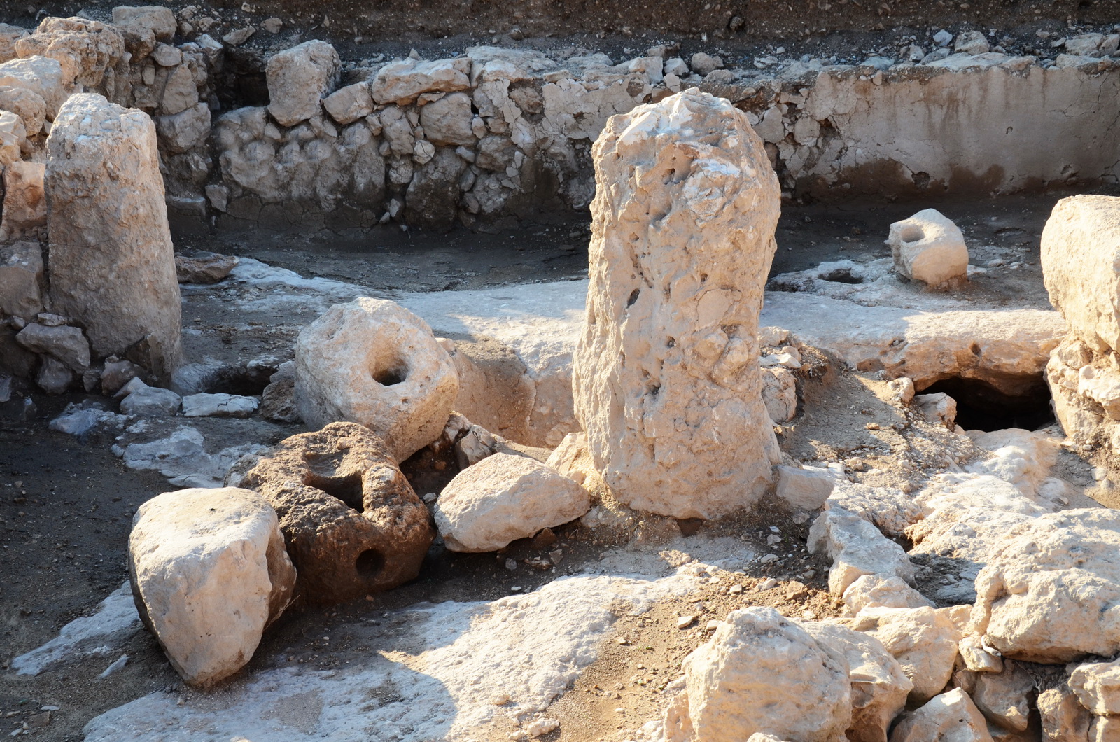 קיאפה - שרידי בית בד לייצור שמן