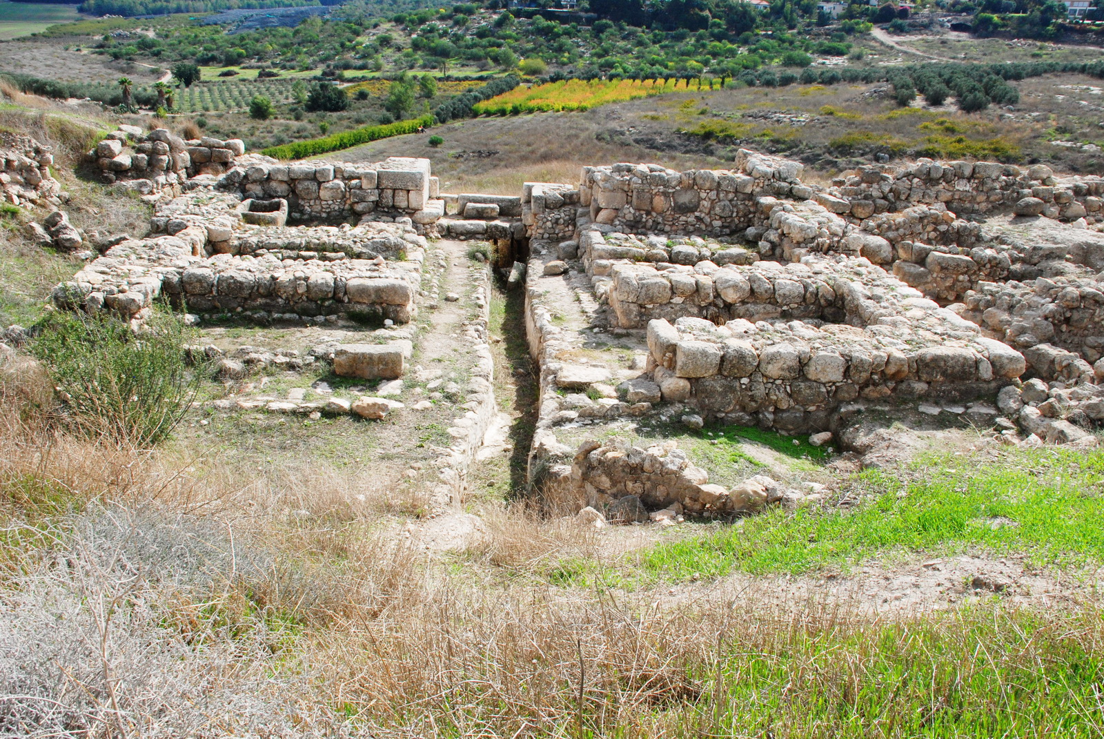 תל גזר - השער מימי שלמה (-850)