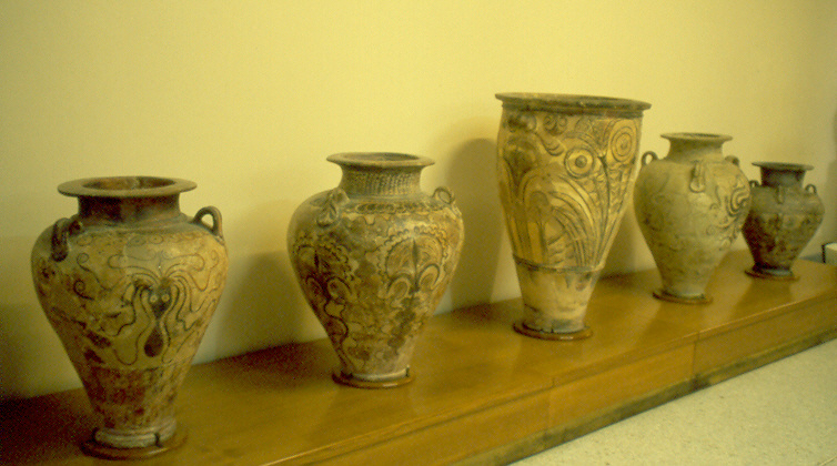 כרתים - פיטסים במוזיאון רתימנון