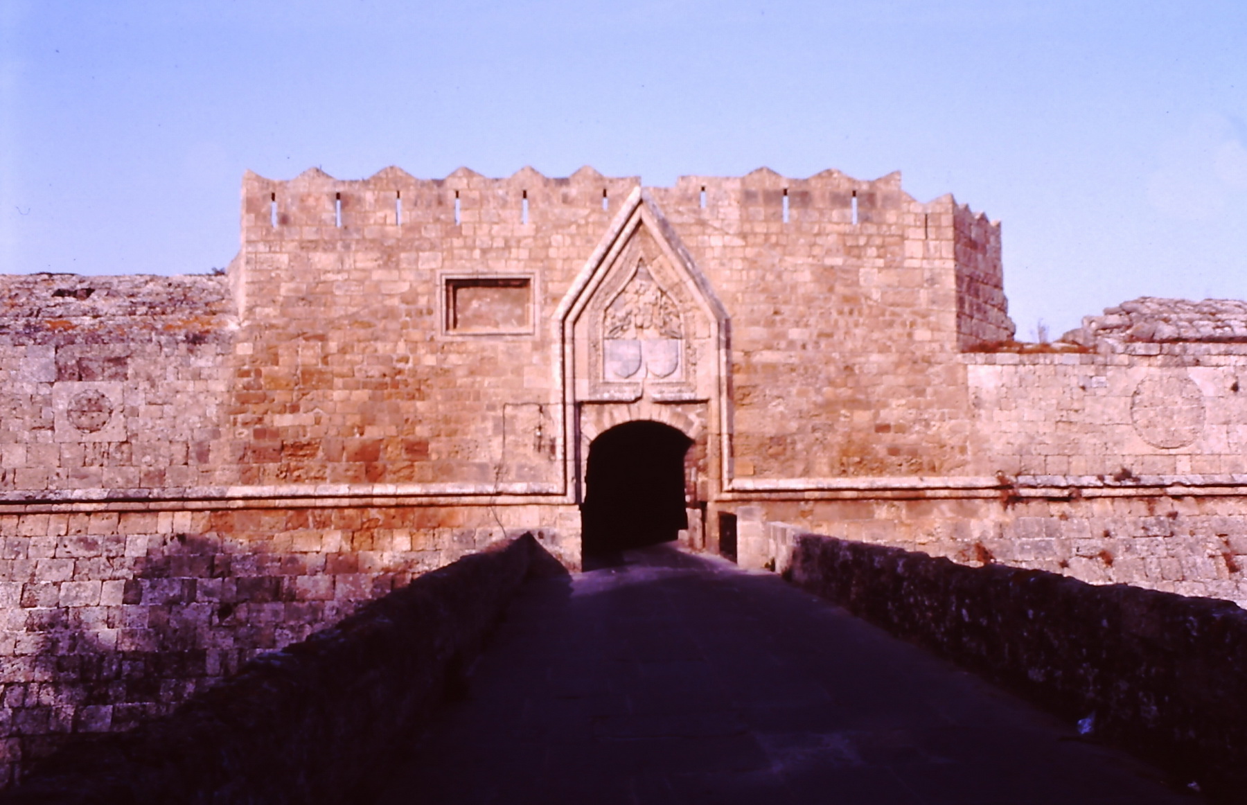 רודוס - חומת העיר הצלבנית - רודוס