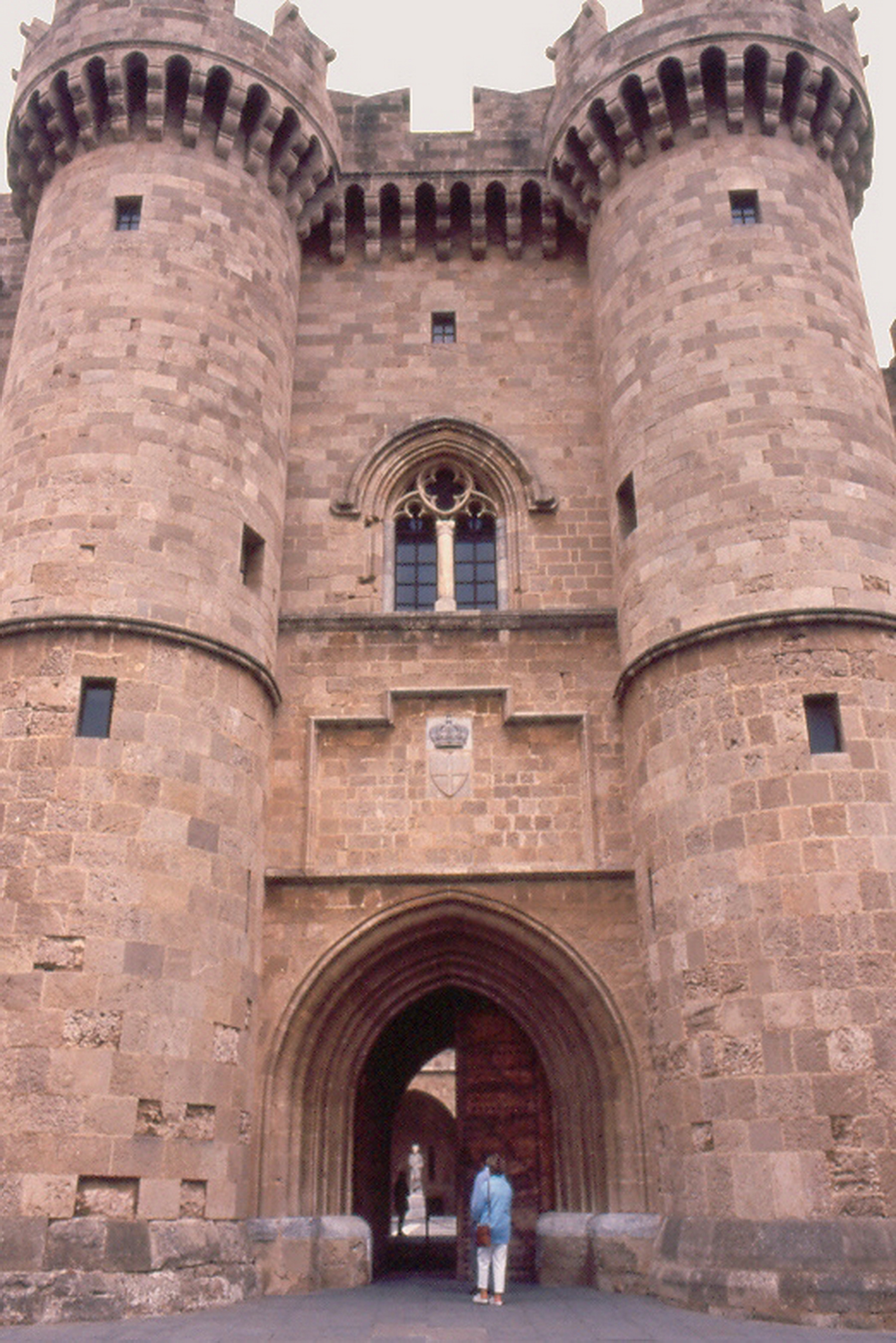 רודוס - הכניסה למצודה הצלבנית