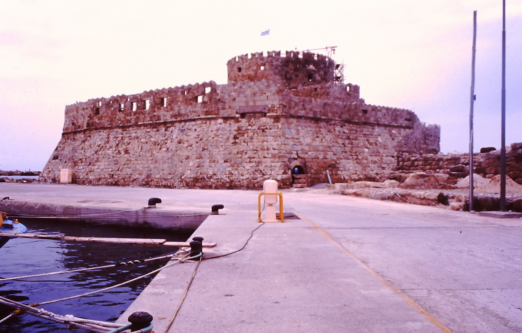 רודוס - מצודת הנמל הצלבנית