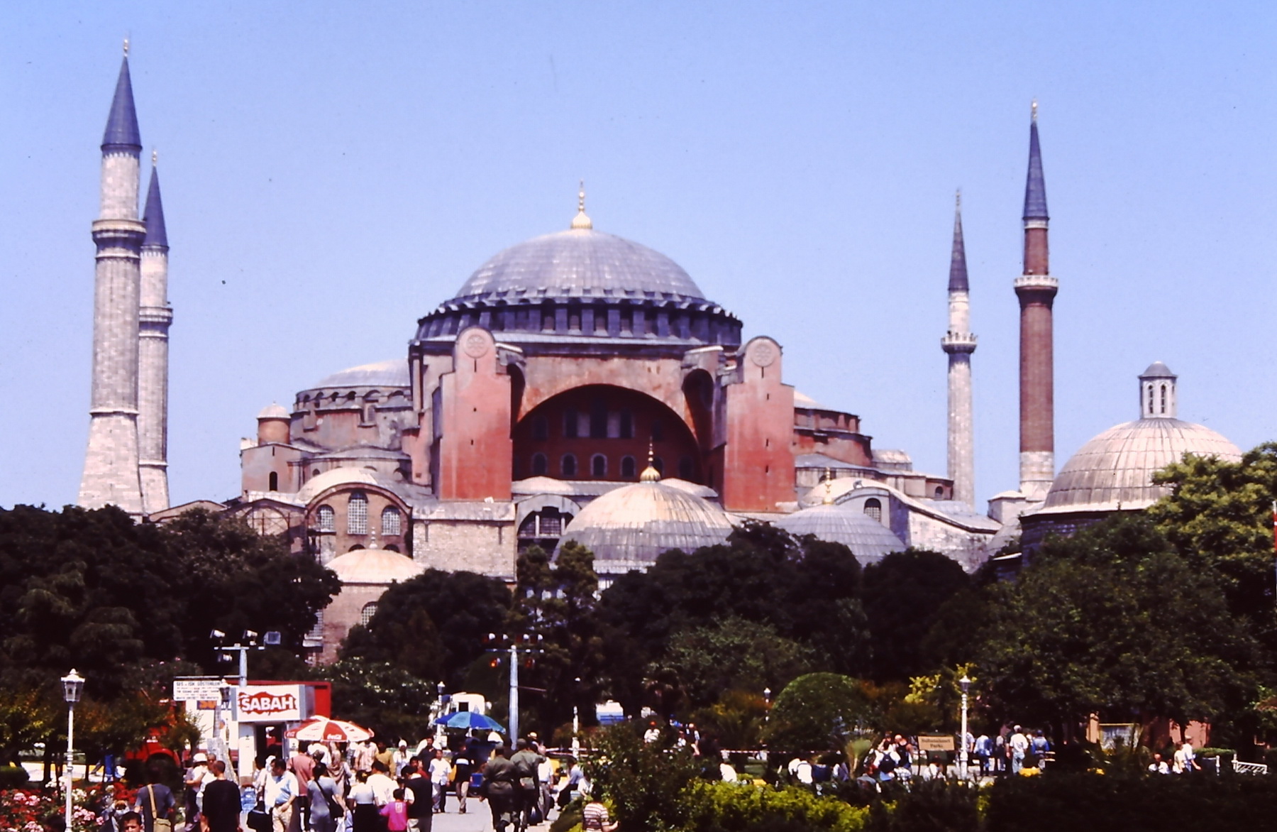 תורכייה - איסטנבול - מסגד איה סופייה - חוץ