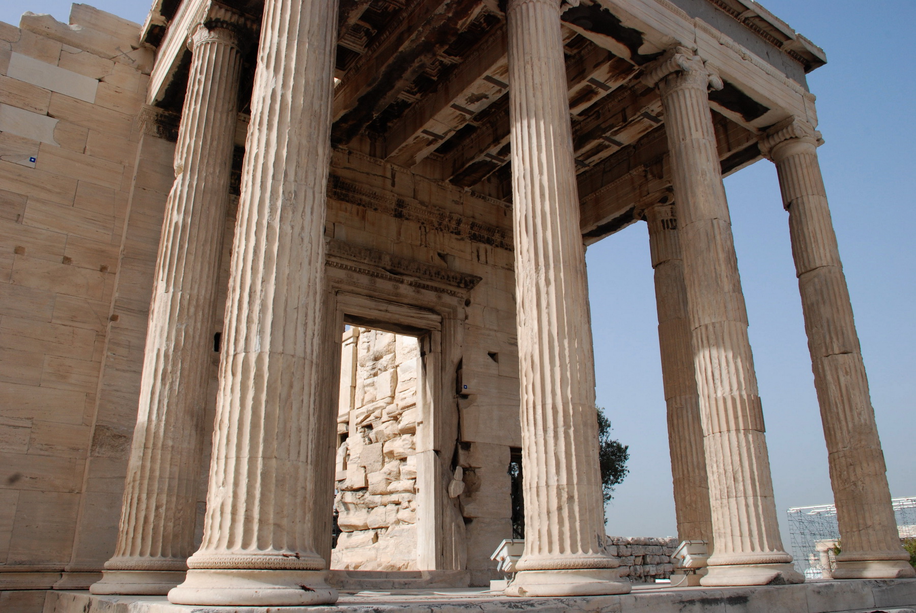 יוון - האקרופולים - מקדש אתנה