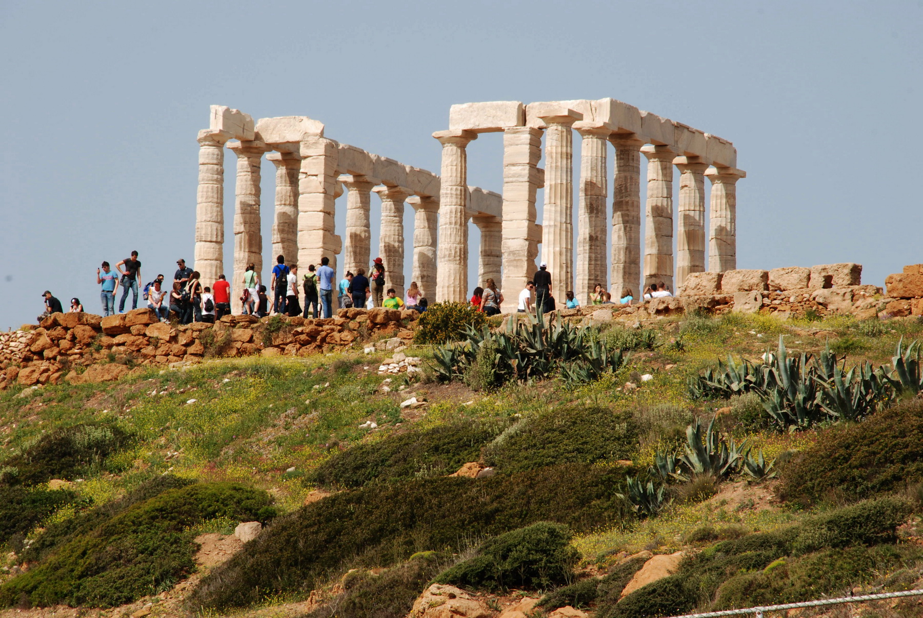יוון - מקדש אתנה - כף סואניון
